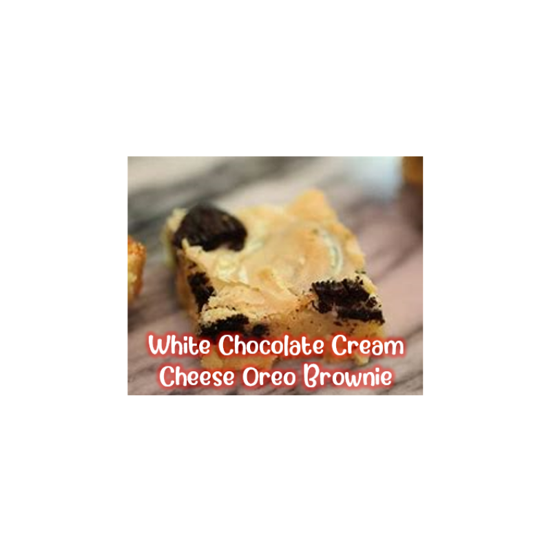 BROWNIE - WHITE CHOCOLATE CREAM CHEESE & OREOS - Image 2