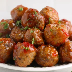 MEATBALLS & RICE (Beef or Chicken)